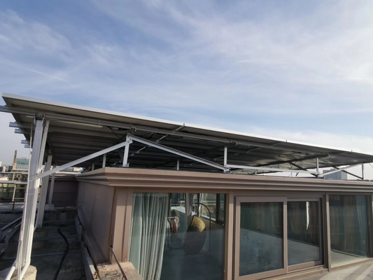 하드웨어 타일 지붕 50m/S를 탑재하는 은 광기전성 태양 전지판