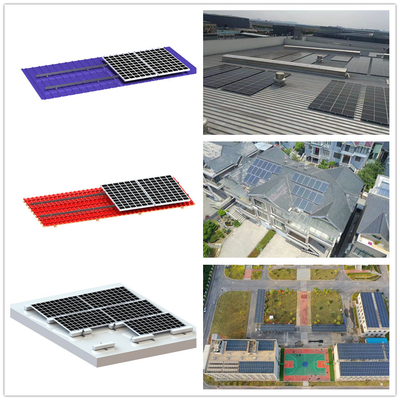 집 지붕 태양 장착 시스템, 폴리 태양 PV 지붕 장착 시스템 위의 알루미늄
