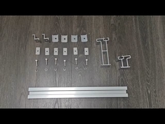 평면 지붕 기울기 태양광 PV 장착 시스템 1200mm PV 장착 레일 MRA3