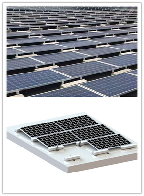 팡판형 지붕 경사 태양 PV 장착 시스템 1200 밀리미터 PV 고정 레일 MRA3