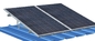 트라이앵글 광기전성 금속 지붕은 주름잡힌 태양 전지판 60m/S를 위해 고정시킵니다