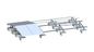AL6005 SUS304 팡판형 지붕 장착 시스템 계속하여 밸러스트된 태양 찌그러짐 변형